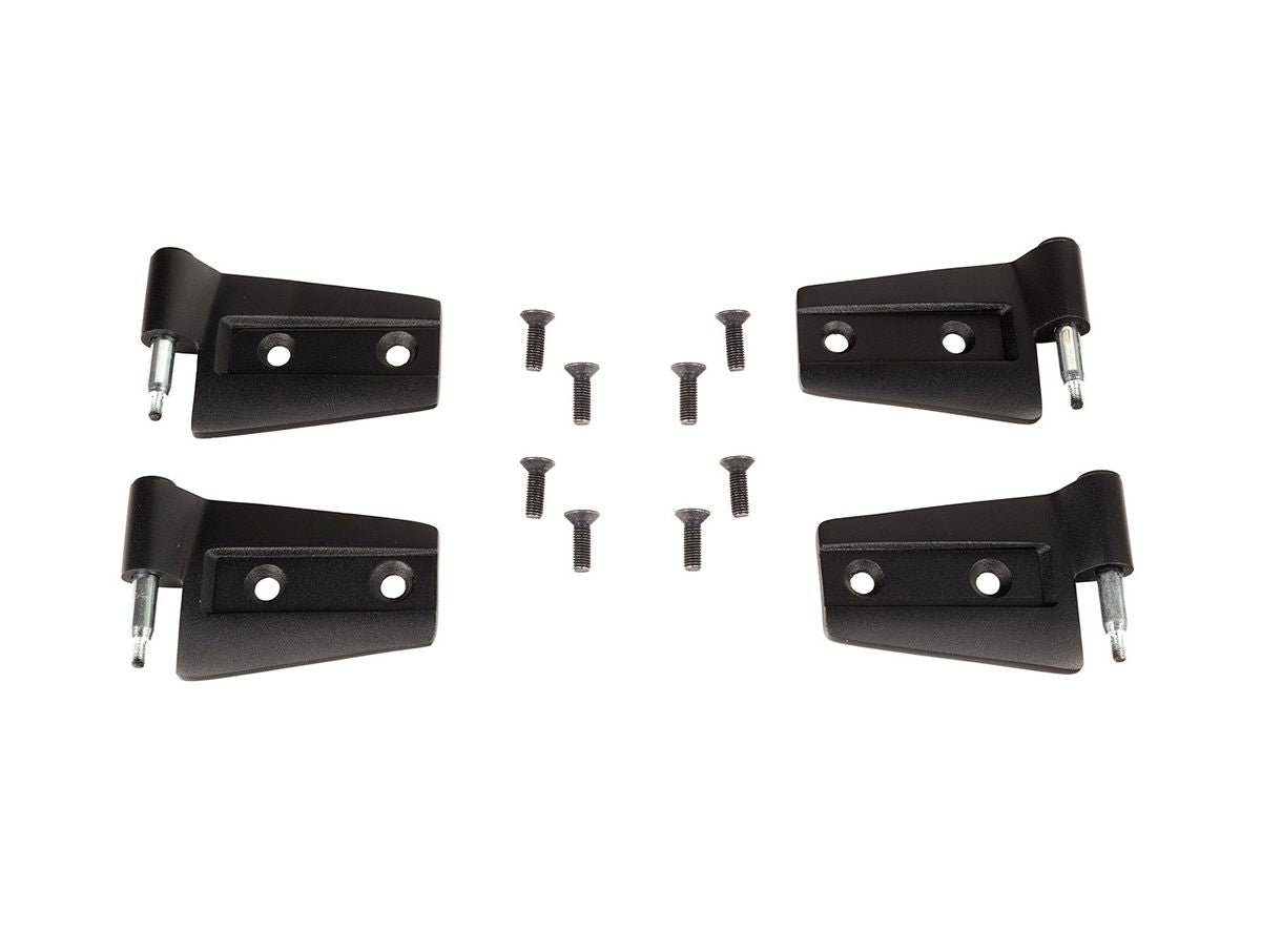 Door Hinge Kit 4 Piece 07-18 Jeep Wrangler JK 2 Door Rugged Ridge