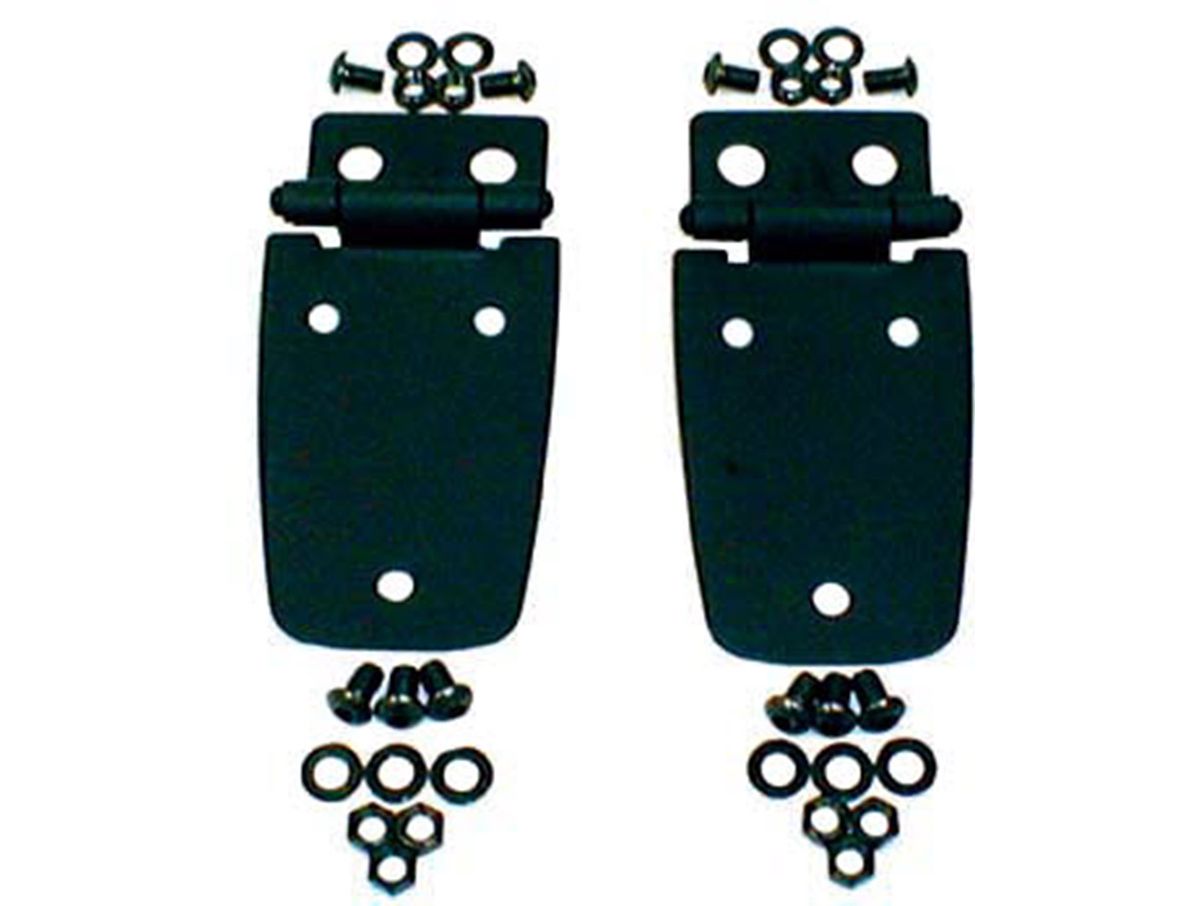 Hood Hinge Black 97-06 Jeep Wrangler TJ Rugged Ridge
