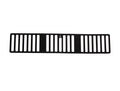 Cowl Vent Cover Black 1997 Jeep Wrangler TJ Rugged Ridge