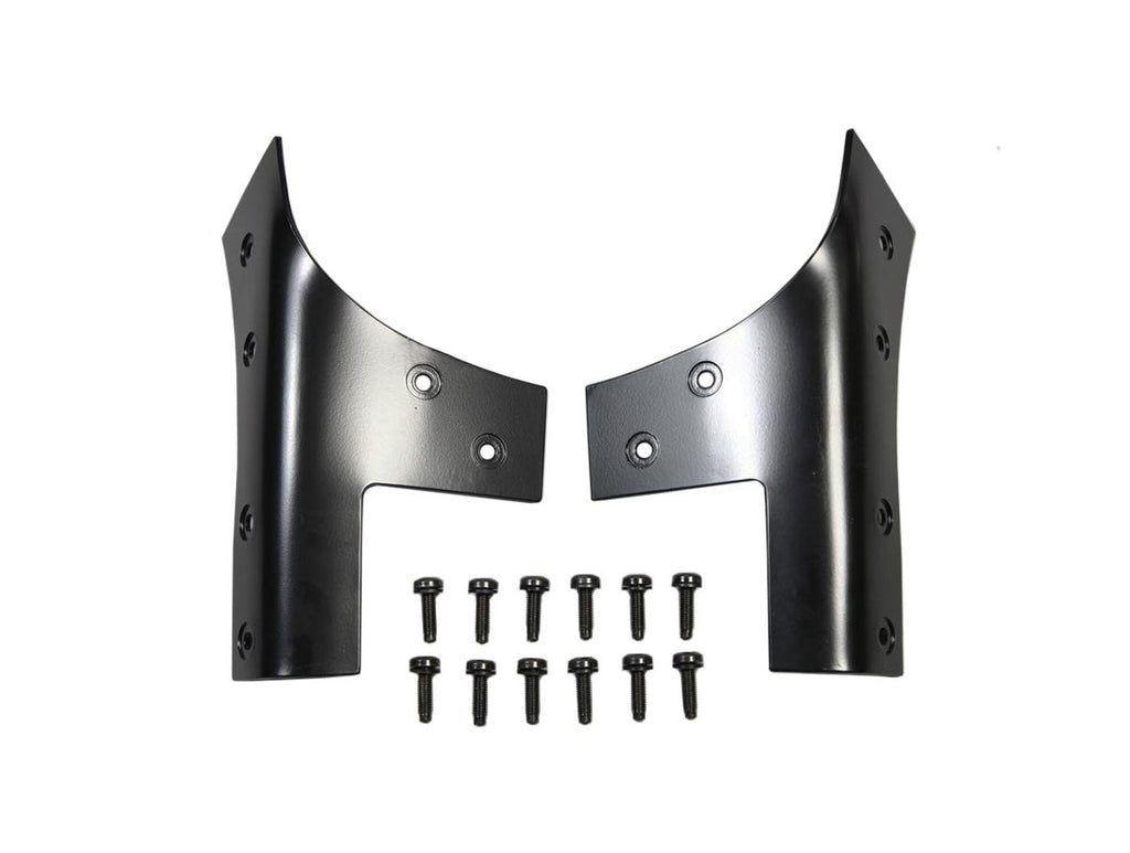 Windshield Hinge Kit Black 07-18 Jeep Wrangler JK Rugged Ridge