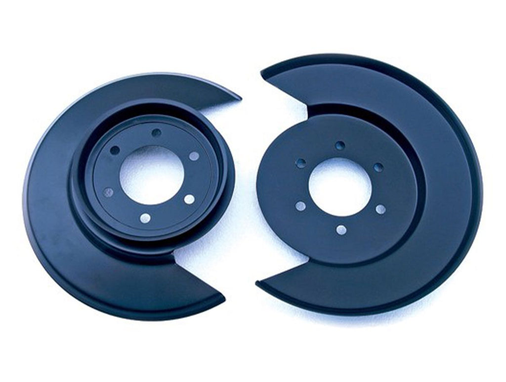 Brake Dust Shield 6- Bolt Black 77-78 Jeep CJ5/CJ7/CJ8 Scrambler Rugged Ridge