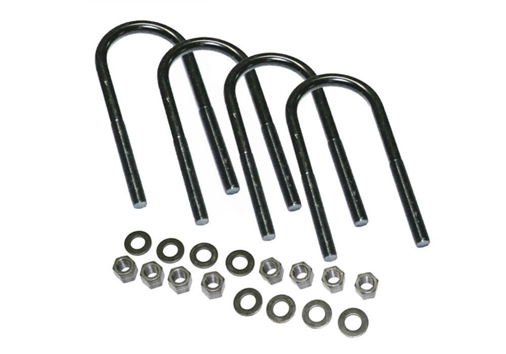 U-Bolt 4 Pack 5/8 x 3 1/8 x 10 Round with Hardware Superlift