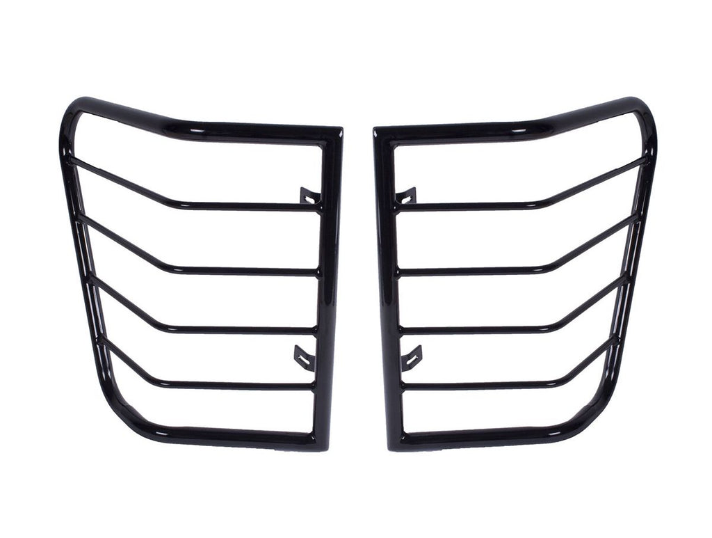 Euro Guard Kit Tail Light Black 05-08 Jeep Grand Cherokee Wk Rugged Ridge