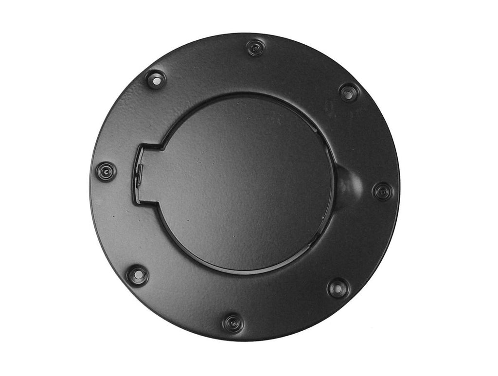 Gas Cap Door Non-Locking Black 97-06 Jeep Wrangler TJ Rugged Ridge