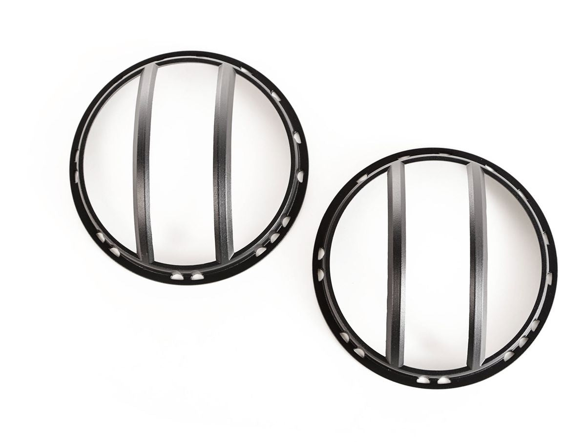 Elite Euro Guard Kit Pivotal Headlight Black 07-18 Wrangler JK/JKU Rugged Ridge