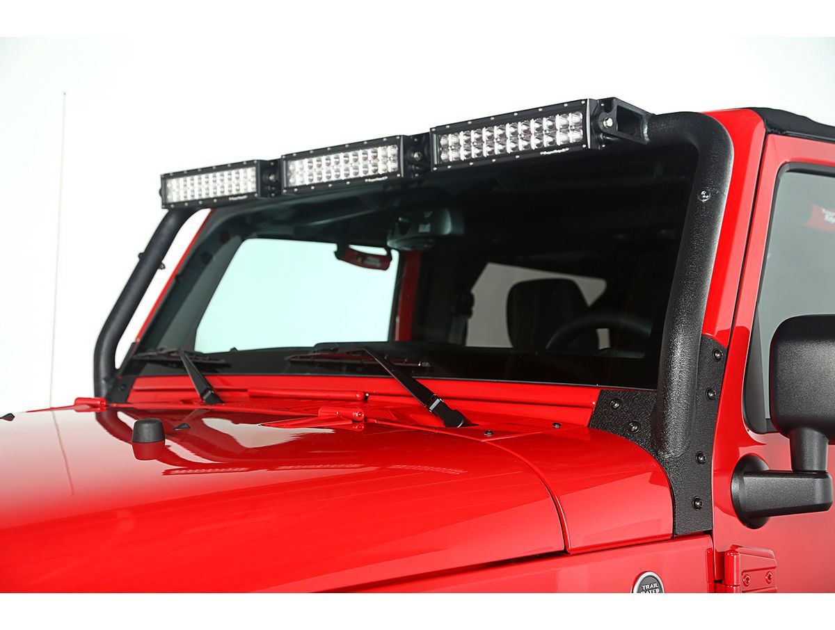 Light Bar Windshield Mounted 07-18 Jeep Wrangler JK Rugged Ridge