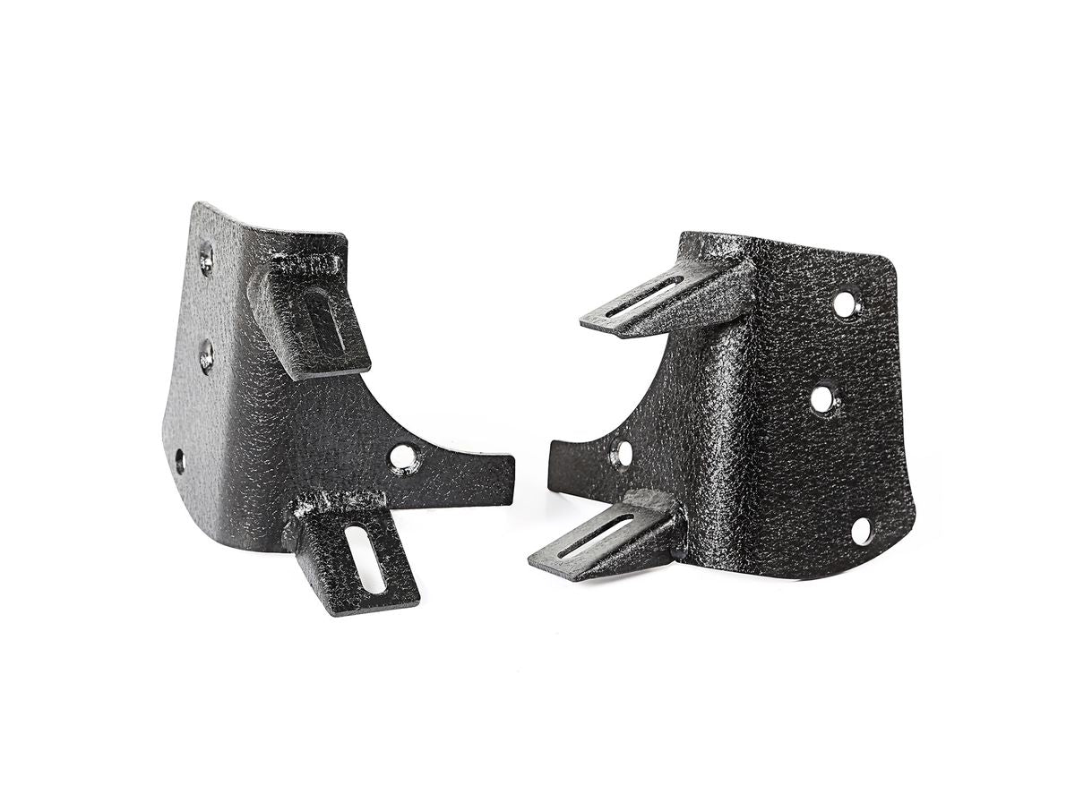 This Dual A-Pillar Light Mount from Rugged Ridge Fits 97-06 Jeep Wrangler TJ/Lj. Rugged Ridge
