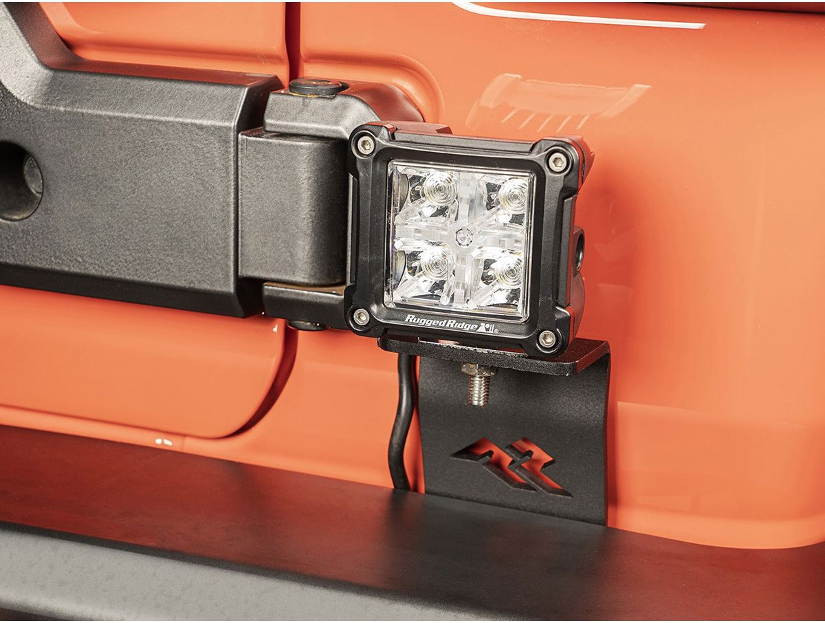 LED Cube Mount Rear Pair 18-Present Jeep Wrangler Jl Rugged Ridge