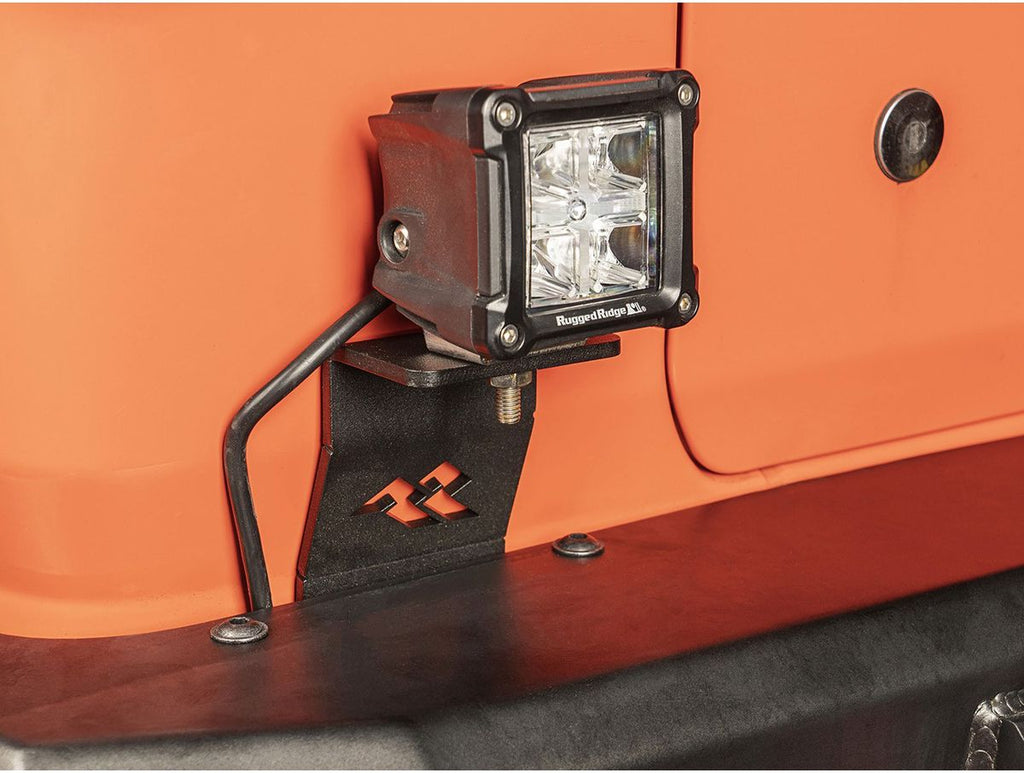 LED Cube Mount Rear Pair 18-Present Jeep Wrangler Jl Rugged Ridge