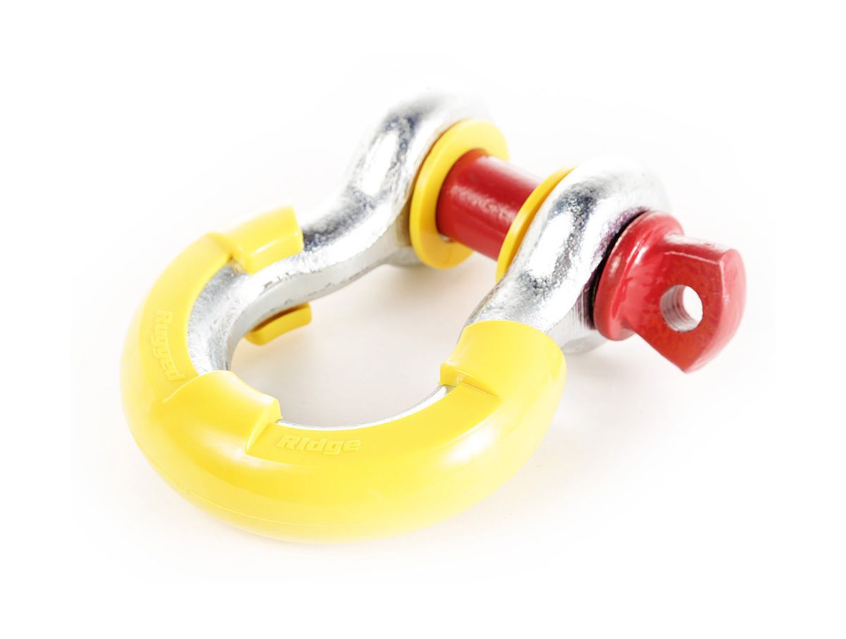 D-Ring Shackle Isolator Kit  Pair 3/4 Inch Rugged Ridge