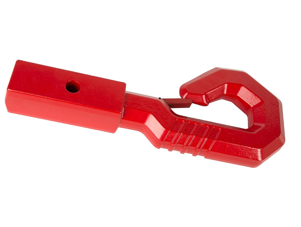 Elite Giga Hook Red 2 Inch Receiver Rugged Ridge