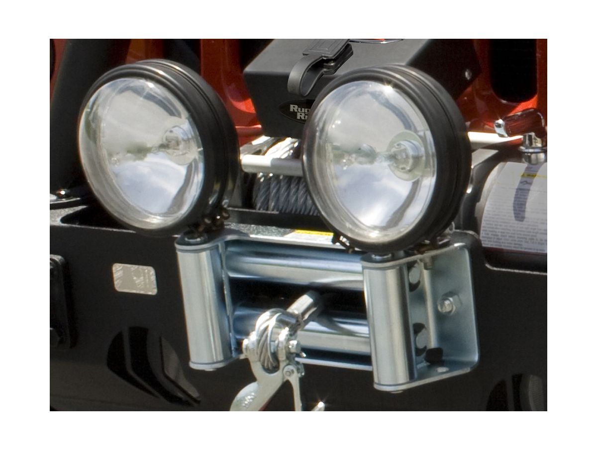 Winch Fairlead Roller Off-road Light Mounts Rugged Ridge