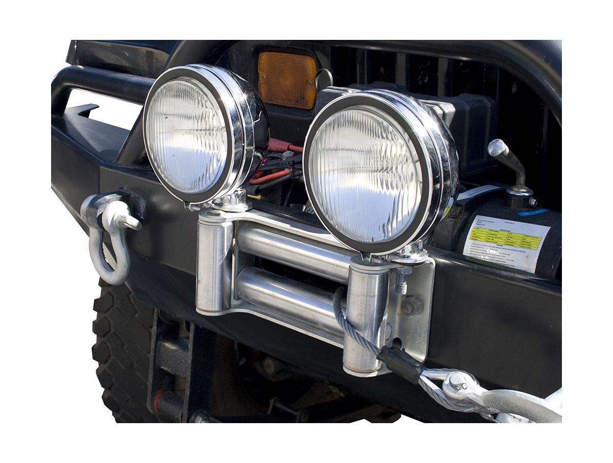 Winch Fairlead Roller Off-road Light Mounts Rugged Ridge