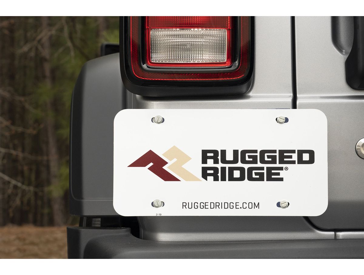 Magnetic License Plate Holder Rugged Ridge