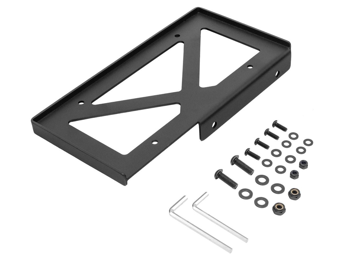 License Plate Holder Rear Bumper Universal Rugged Ridge