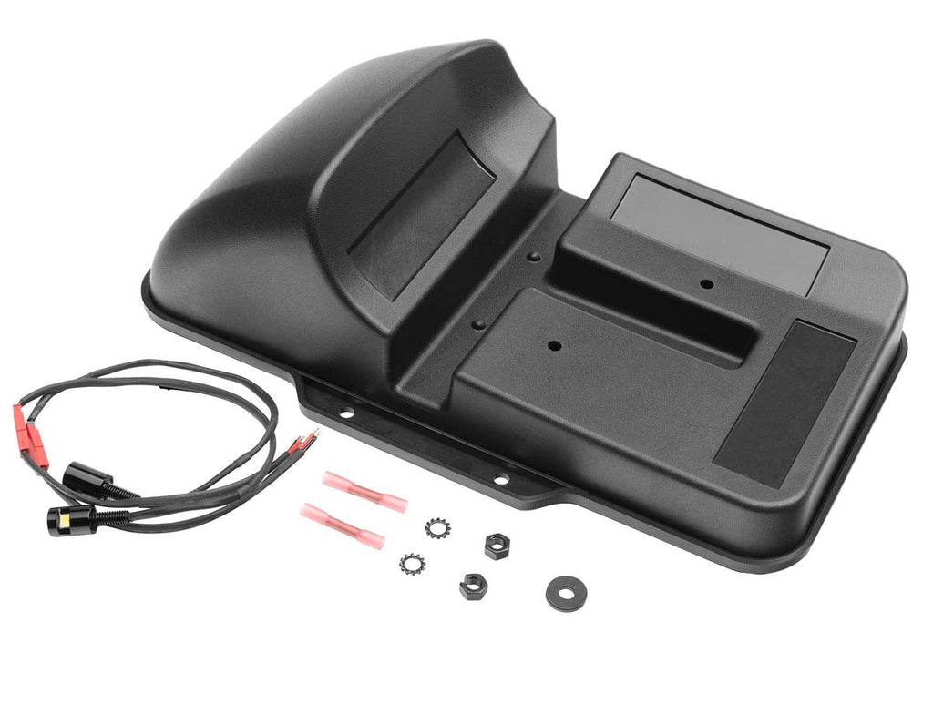 License Plate Relocation Rear Black Jeep Rugged Ridge