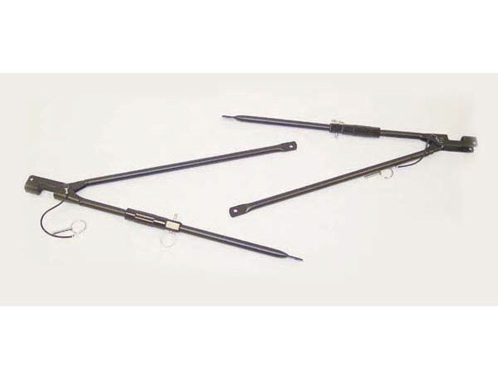 Soft Top Spreader Bar Adjustable 87-95 Jeep Wrangler YJ Rugged Ridge