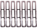 Grille Insert Kit Chrome 87-95 Jeep Wrangler YJ Rugged Ridge