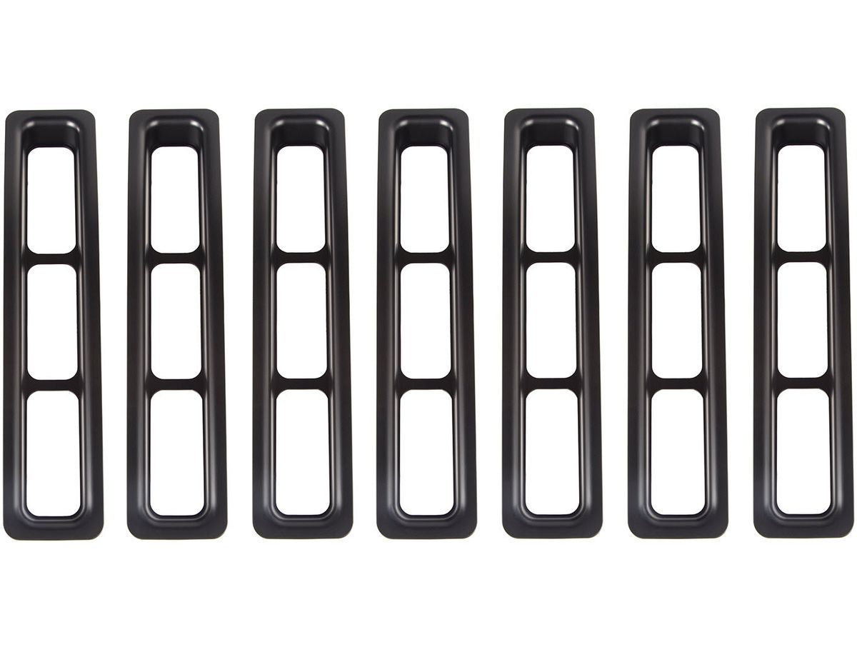 Grille Insert Kit Black 97-06 Jeep Wrangler TJ Rugged Ridge