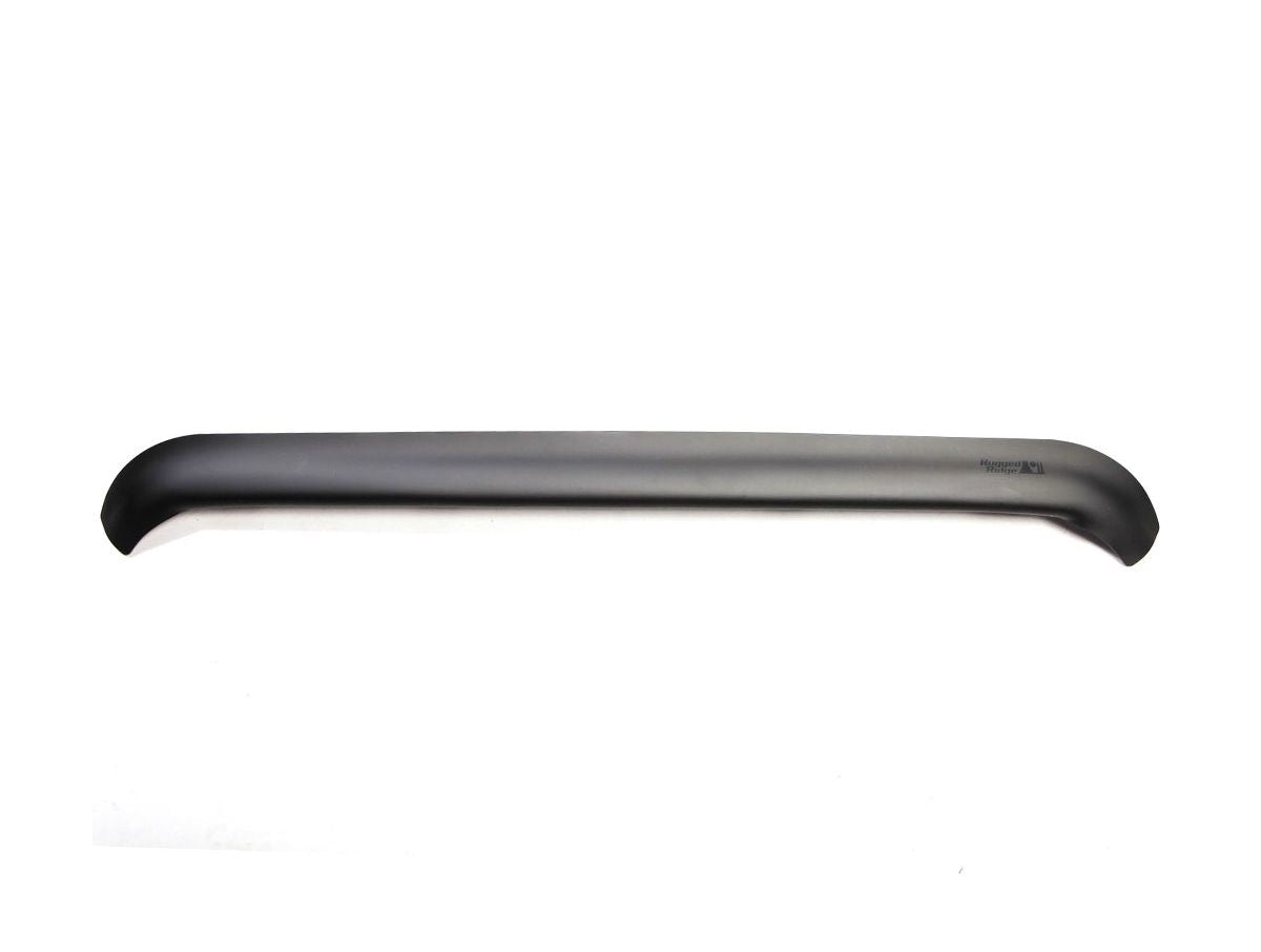 Hood Bug Deflector Matte Black 07-18 Jeep Wrangler JK/JKU Rugged Ridge