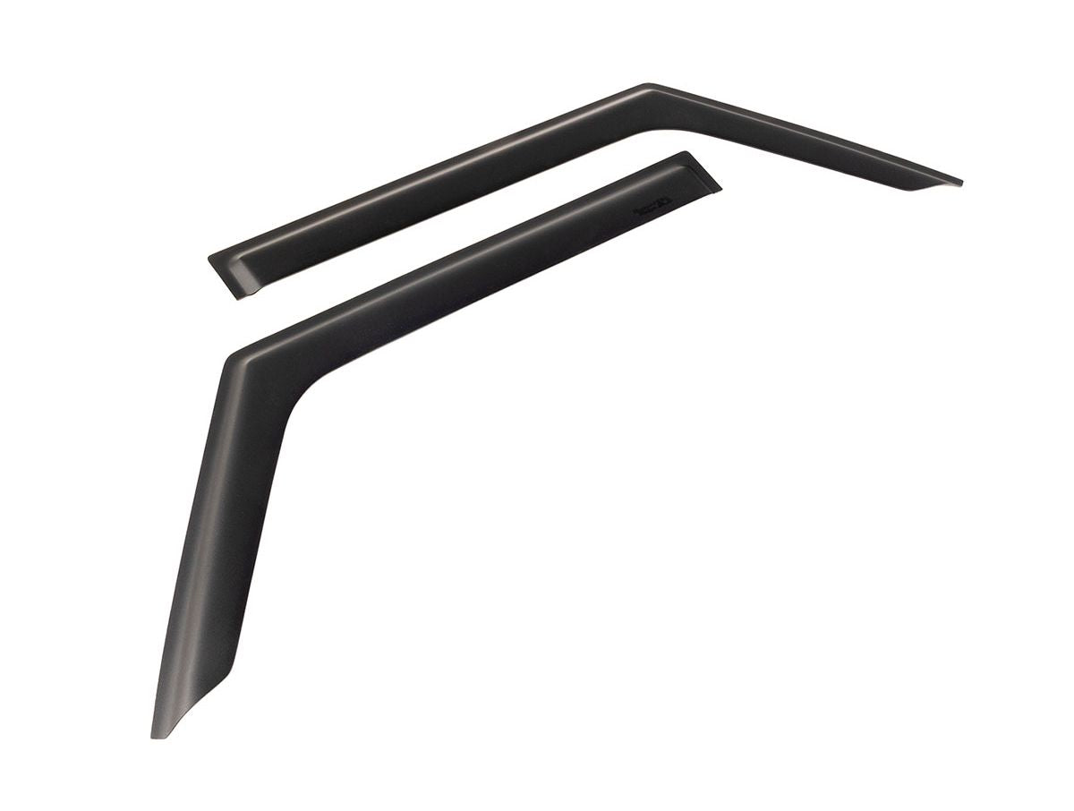 Window Visors Matte Black 18-Present Jeep Wrangler Jl 2-Dr Rugged Ridge