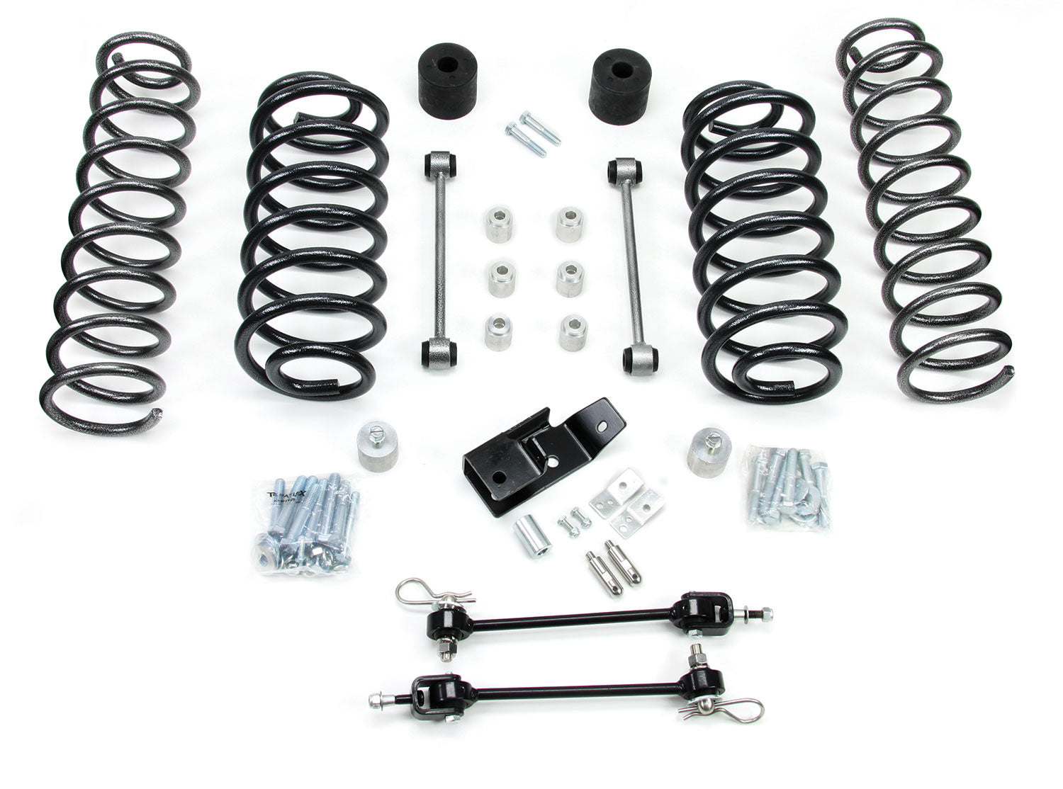 97-06 Jeep Wrangler TJ 3 Inch Coil Spring Base Lift Kit w/ Quick Disconnects No Shocks TeraFlex