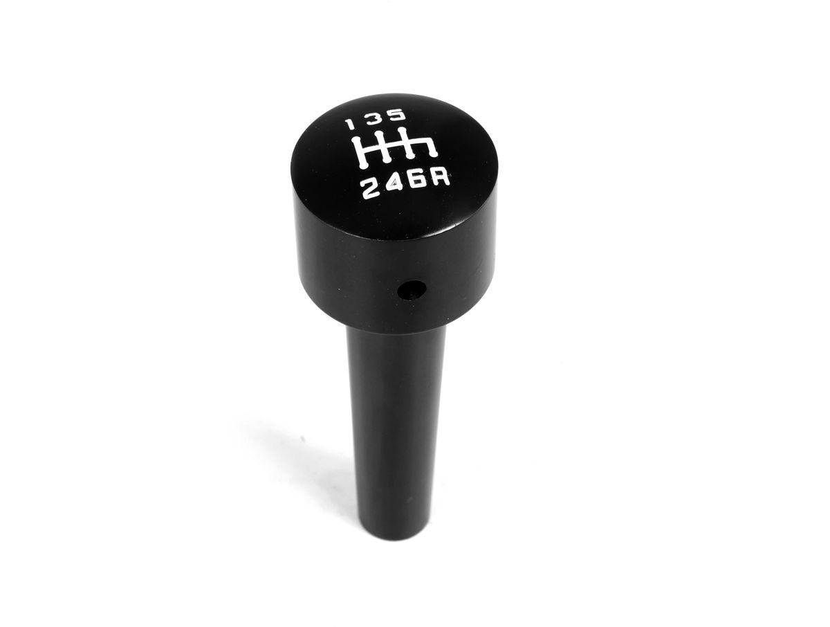 Transmission Shift Knob Manual Billet Aluminum Black 07-10 Jeep JK Rugged Ridge
