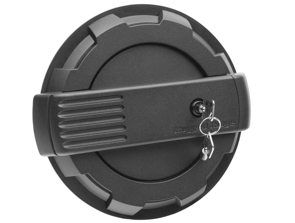Elite Fuel Door Locking Black Jeep Rugged Ridge