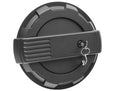 Elite Fuel Door Locking Black Jeep Rugged Ridge