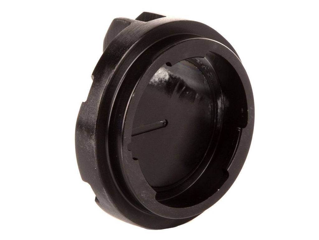 Brake Master Cylinder Cap Black Aluminum 97-18 Jeep Wrangler Rugged Ridge