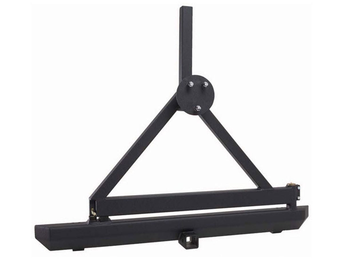 Rock Crawler Bumper Rear/Tire Carrier Hitch 87-06 Jeep Wrangler Rugged Ridge