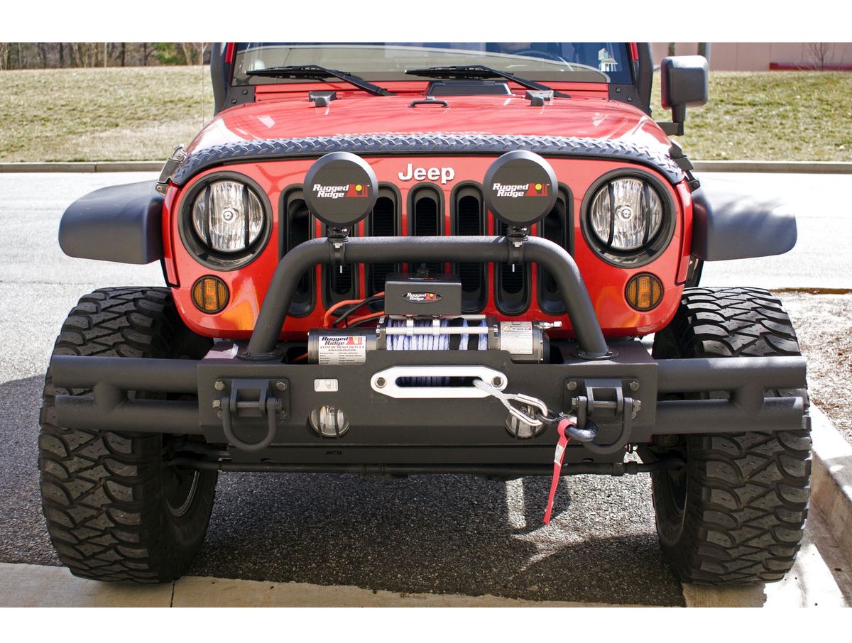 Light Mounting Bracket 2 Inch to 2.5 Inch Off Road Rugged Ridge