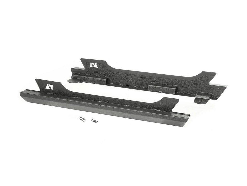 XHD Rock Sliders Steel 07-18 Jeep Wrangler JK 2 Door Rugged Ridge