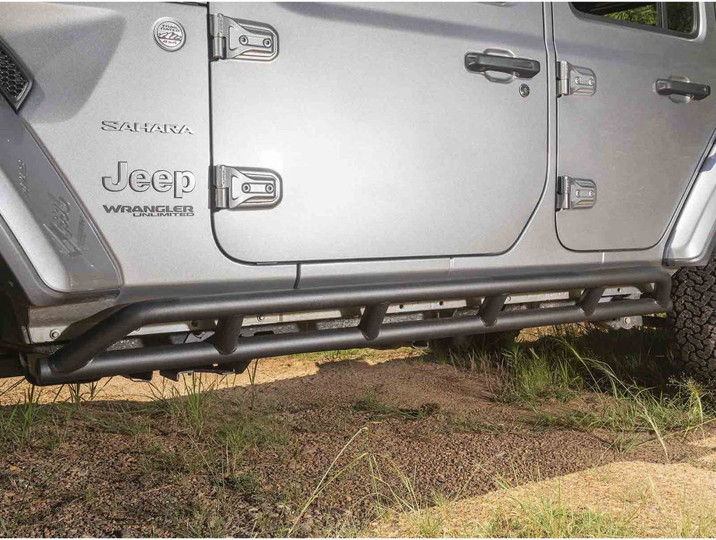 RRC Rocker Guard Kit 18-Present Jeep Wrangler Unlimited JLU 4 Door Rugged Ridge
