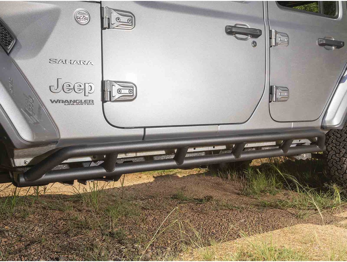 RRC Rocker Guard Kit 18-Present Jeep Wrangler Unlimited JLU 4 Door Rugged Ridge