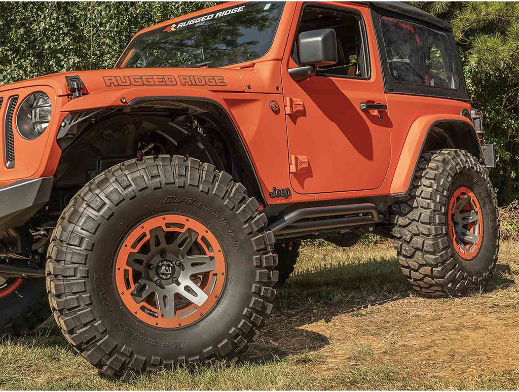 RRC Rocker Guards 18-Present Jeep Wrangler Jl 2 Door Rugged Ridge