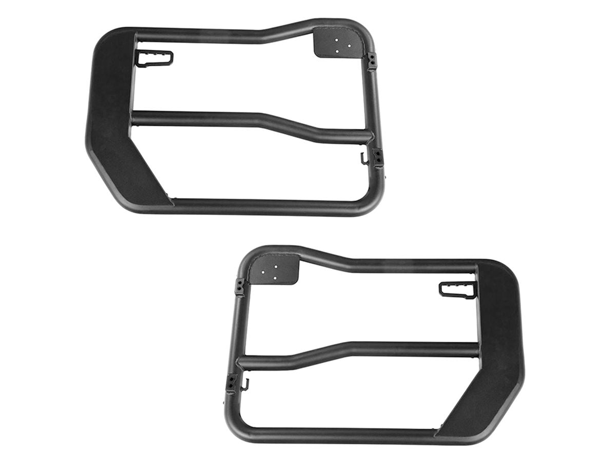 Fortis Front Tube Doors 18-Present Jeep Wrangler/Gladiator Rugged Ridge