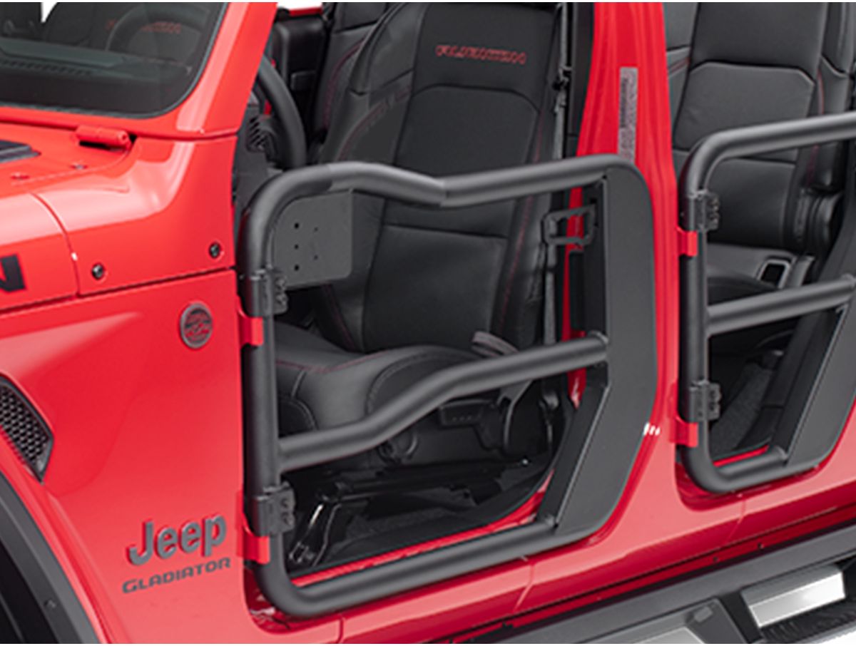 Fortis Front Tube Doors 18-Present Jeep Wrangler/Gladiator Rugged Ridge