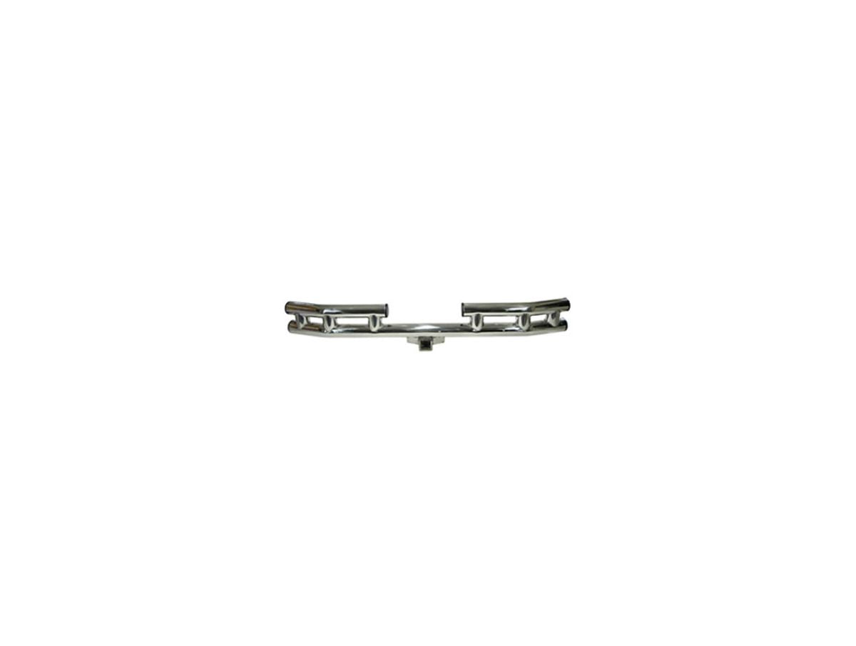 Tube Bumper Rear 3 Inch Stainless Steel 55-06 CJ/Wrangler YJ/TJ Rugged Ridge
