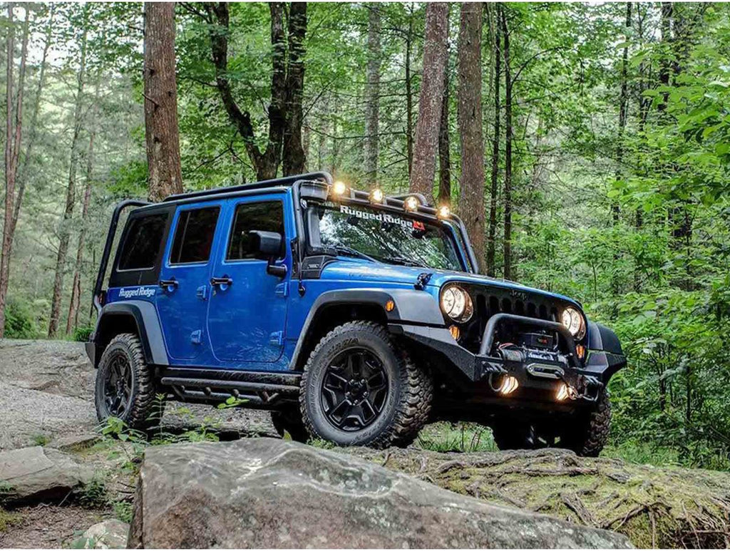 XHD Bumper High Clearance End Kit 07-18 Jeep Wrangler JK Rugged Ridge