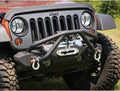 XHD Bumper Double X Striker Black 76-86 CJ/87-18 Wrangler YJ/TJ/JK Rugged Ridge