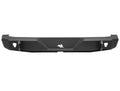 HD Rear Bumper Black Jeep Rugged Ridge