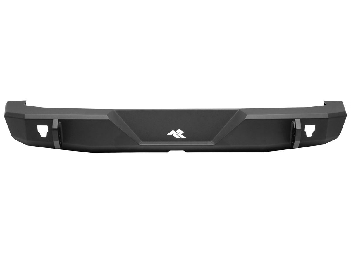 HD Rear Bumper Black Jeep Rugged Ridge