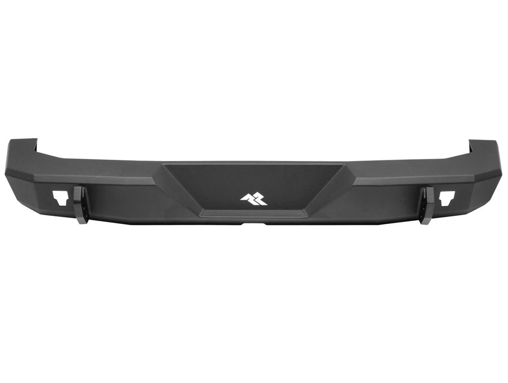 HD Rear Bumper Black Jeep Rugged Ridge
