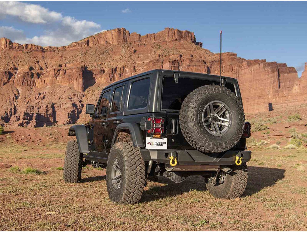 HD Bumper Rear 18-Present Wrangler Jl Rugged Ridge