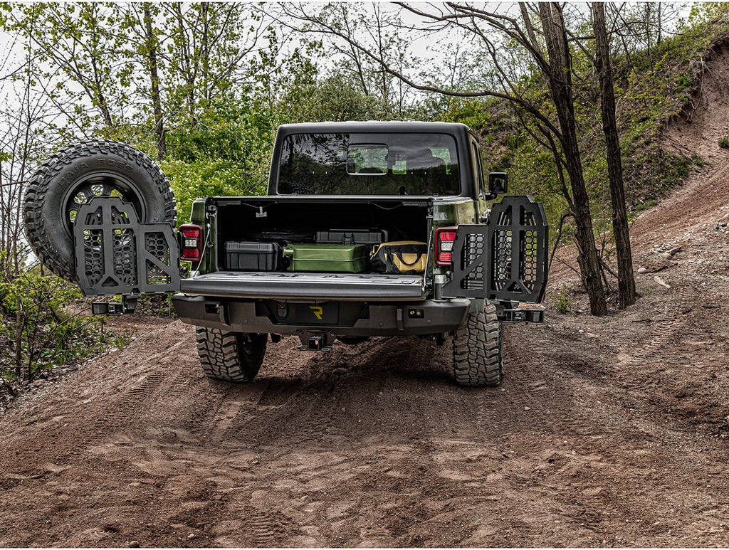 WingMate Rear Bumper Fits 2020-2024 Jeep Gladiator (RGR-11540.38) Rugged Ridge