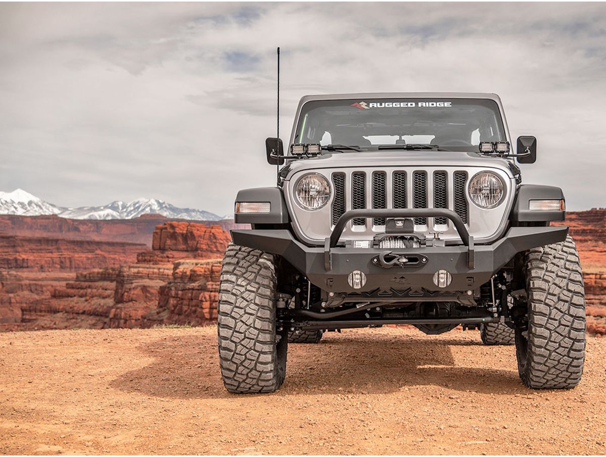 HD Over-Rider Bar 07-18 Wrangler JK and 18-Present Wrangler Jl Rugged Ridge
