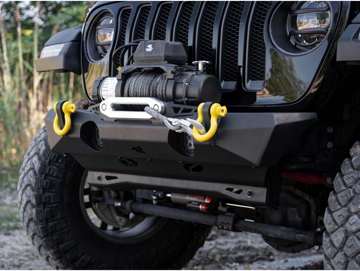 XOR Stubby Bumper Front 18-Present Jeep Wrangler Jl 20-Present Gladiator JT Rugged Ridge