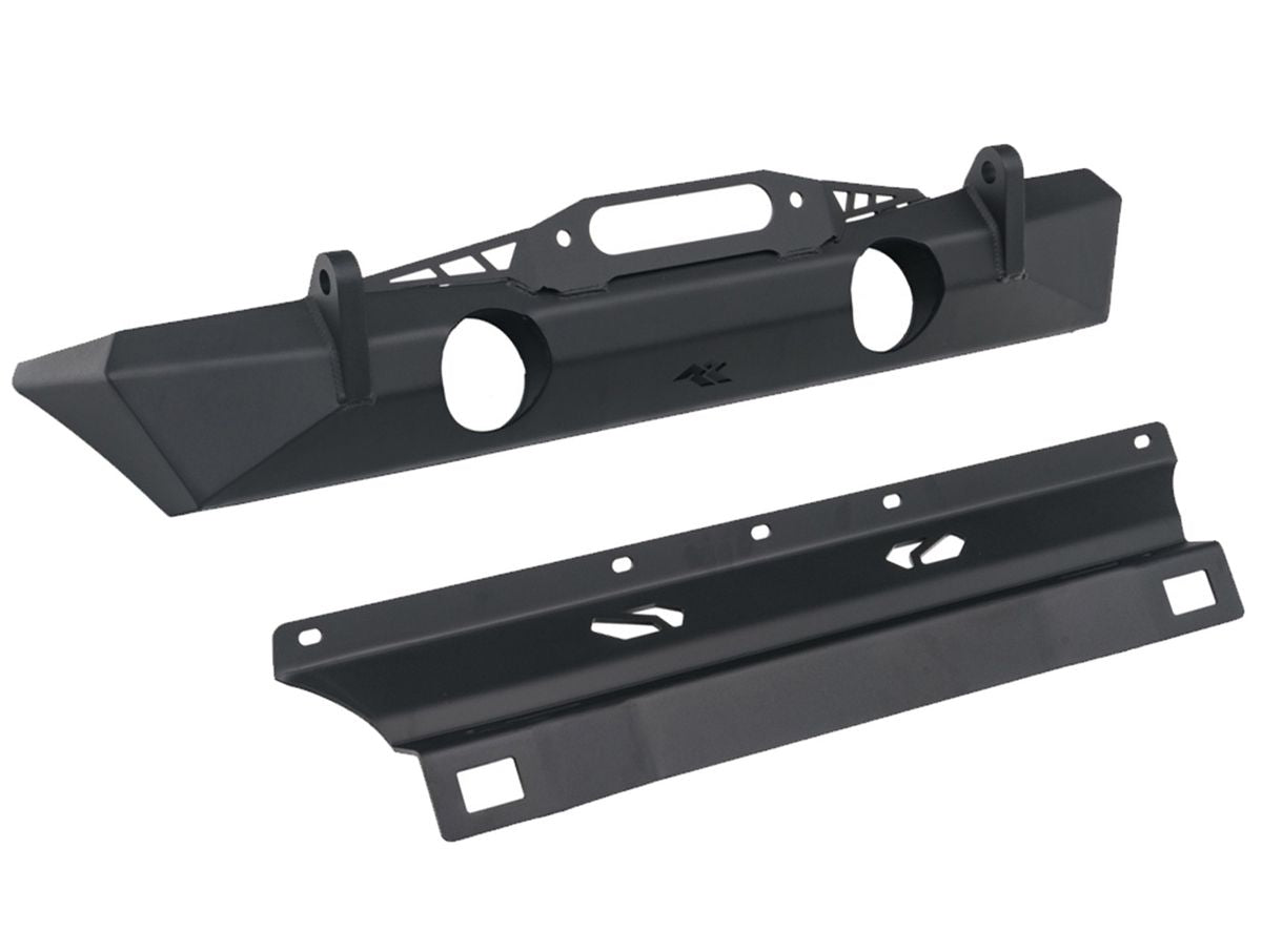 XOR Stubby Bumper Front 18-Present Jeep Wrangler Jl 20-Present Gladiator JT Rugged Ridge