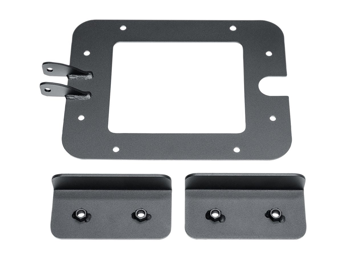 XOR Bumper Rr W/Tire Carrier Black Jeep Rugged Ridge